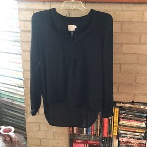 NWOT Black Blouse